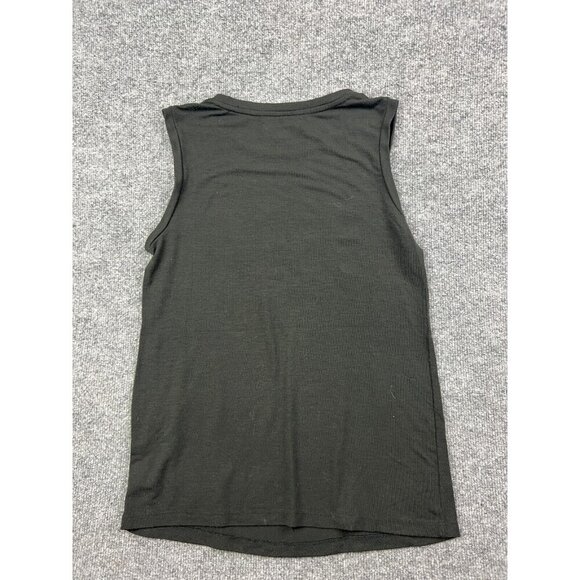 Spiritual Gangsta Charka Tank Top Women's XS Black Gold 'OM' Polyester Blend - Picture 6 of 6